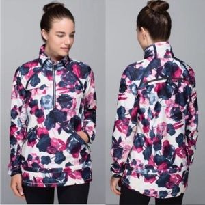 Lululemon Floral Windbreaker